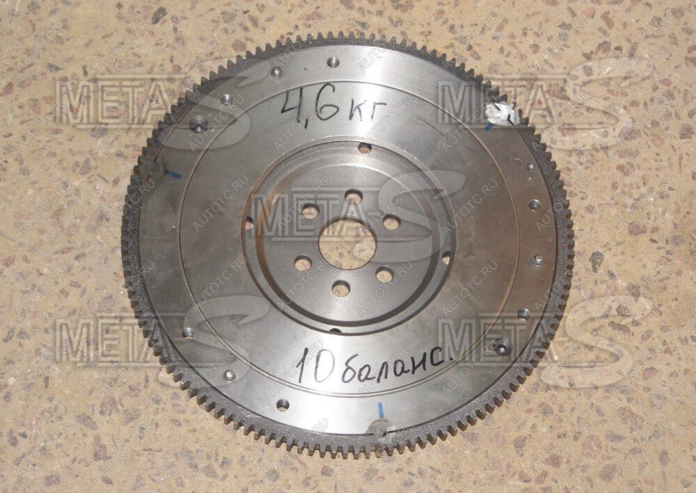 4 649 р. Маховик 2110 100Деталей (облегченный) META-S 688245711  с доставкой в г. Кемерово