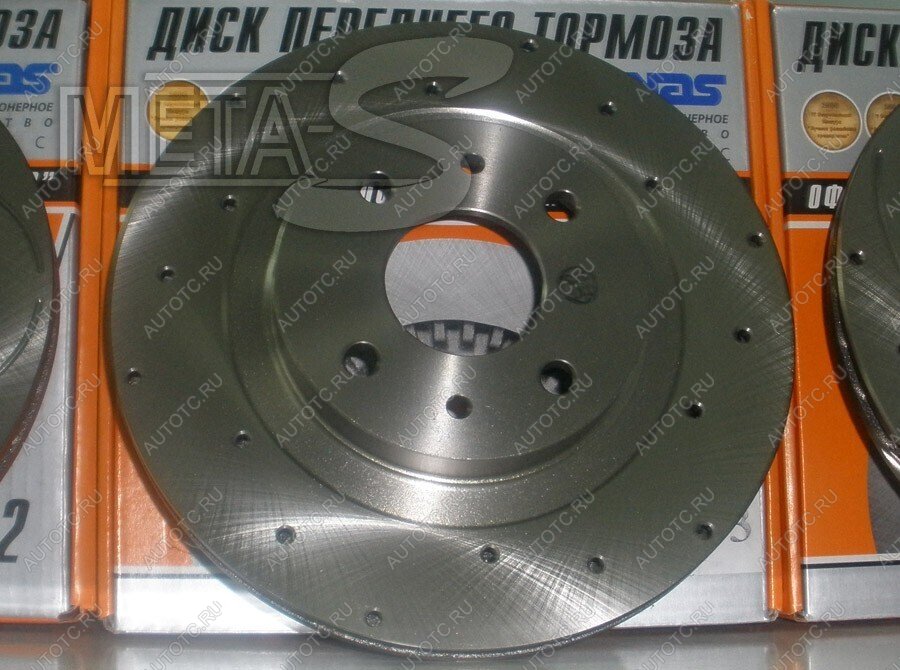 4 499 р. Диски тормозные Alnas 2112-03 с перфорацией Alnas 688247054  с доставкой в г. Кемерово