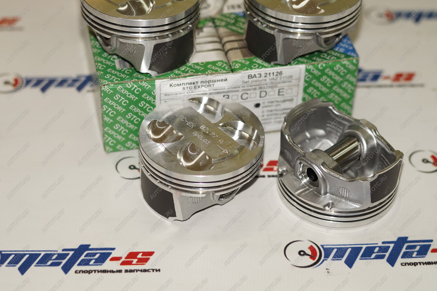 3 399 р. Поршни 21126 СТК 83,0 (Export, безвтык) СТК 688245915  с доставкой в г. Кемерово
