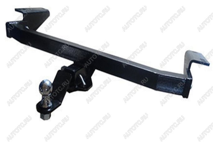 11 849 р. Фаркоп (съемное крепление шара под американский квадрат) DZK Toyota Land Cruiser Prado J150 2-ой рестайлинг (2017-2020) (стальной, шар Е)  с доставкой в г. Кемерово