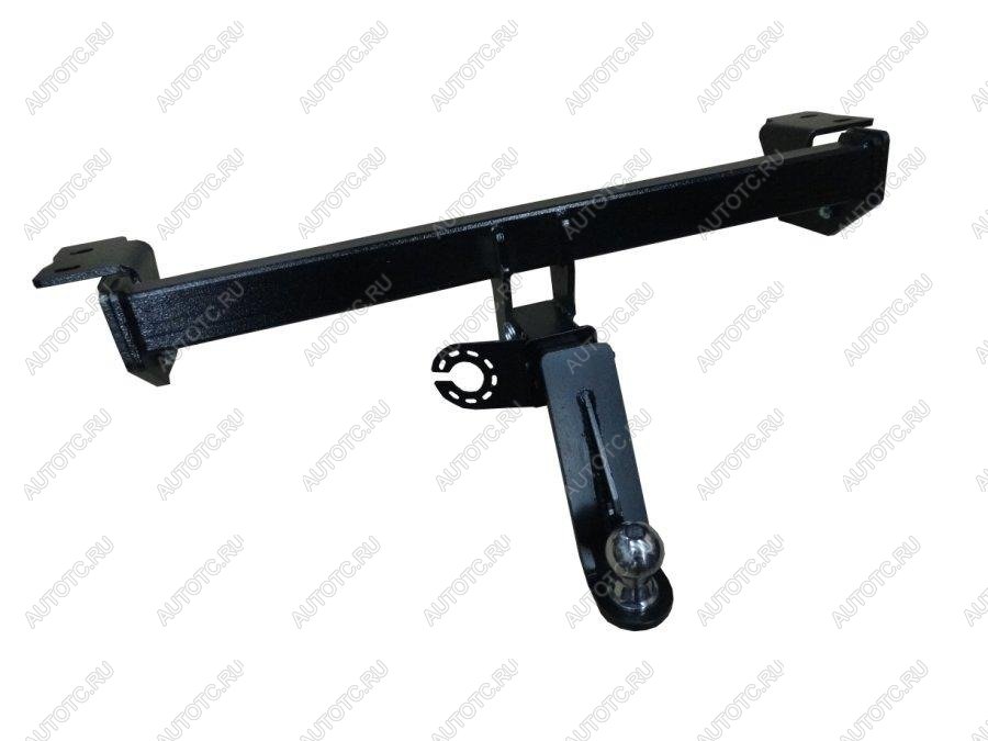11 199 р. Фаркоп (съемное крепление шара под американский квадрат) DZK  Toyota Prius  XW30 (2009-2016) дорестайлинг, рестайлинг лифтбэк (стальной, шар Е)  с доставкой в г. Кемерово