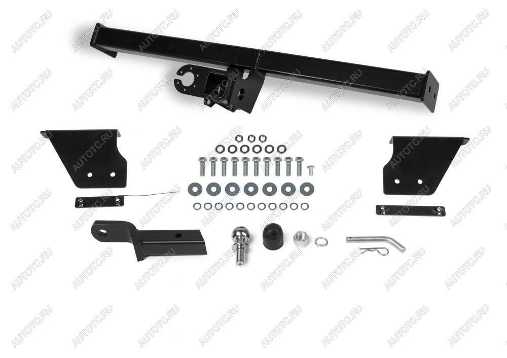 9 749 р. Фаркоп (съемное крепление шара под американский квадрат) Atlas  Nissan Qashqai ( 1,  2) (2007-2022) дорестайлинг, J10 рестайлинг, J11 дорестайлинг, J11 рестайлинг (стальной с порошковым покрытием, шар Е)  с доставкой в г. Кемерово