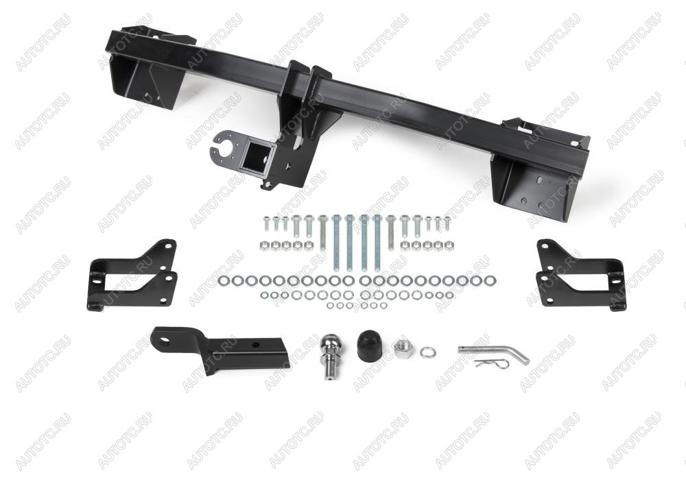 11 499 р. Фаркоп (съемное крепление шара под американский квадрат) Atlas  Mitsubishi Outlander  GF (2012-2022) дорестайлинг, 1-ый рестайлинг, 2-ой рестайлинг, 3-ий рестайлинг (стальной с порошковым покрытием, шар Е)  с доставкой в г. Кемерово