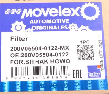 1 449 р. Фильтр масляный SITRAK HOWO дв.MC11,MC13 MOVELEX MOVELEX 200v055040122-mx  с доставкой в г. Кемерово. Увеличить фотографию 9
