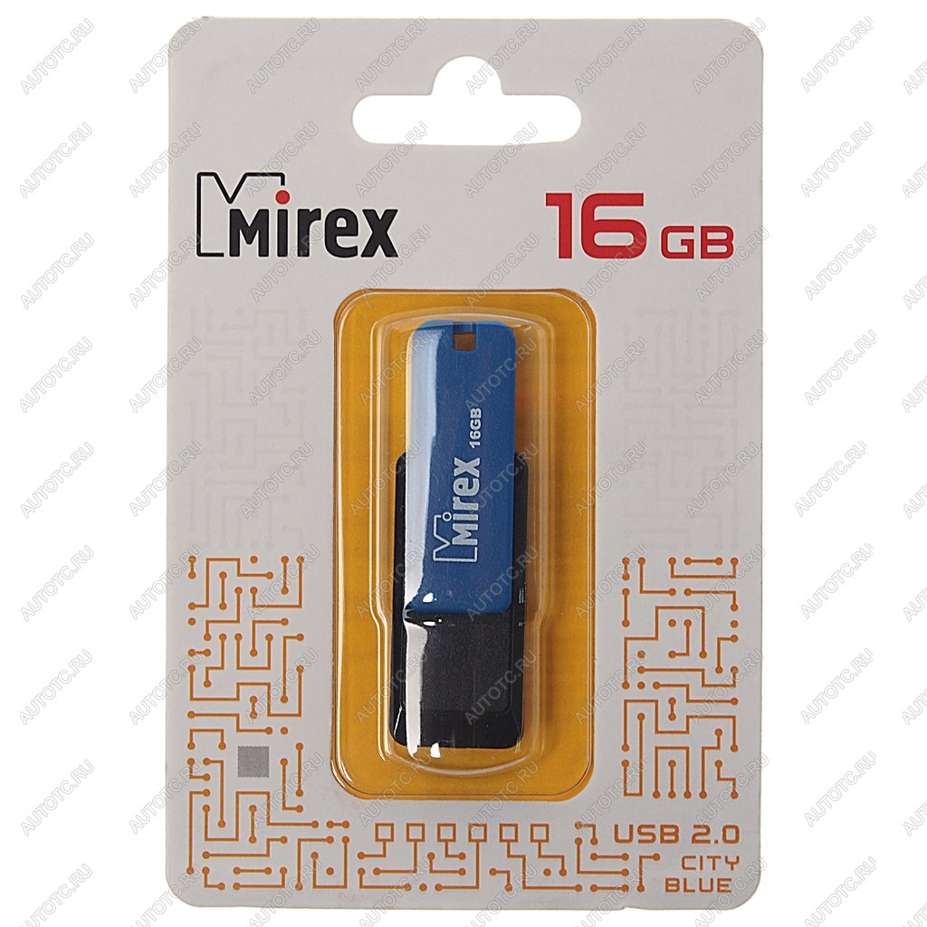 439 р. Карта памяти USB 16GB MIREX MIREX 13600-fmucib16  с доставкой в г. Кемерово