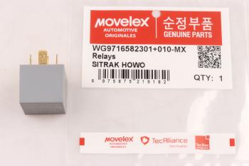 349 р. Реле электромагнитное 24V 5-ти контактное (40A) SITRAK HOWO MOVELEX MOVELEX wg9716582301+010-mx  с доставкой в г. Кемерово. Увеличить фотографию 1