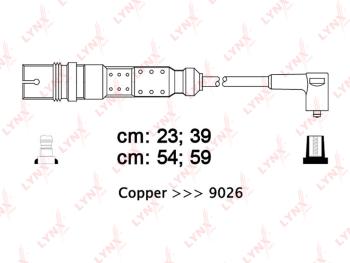 2 569 р. Провод высоковольтный VW Golf 4 AUDI A3,A4 (1.6) комплект LYNX LYNX spe8013  с доставкой в г. Кемерово. Увеличить фотографию 1
