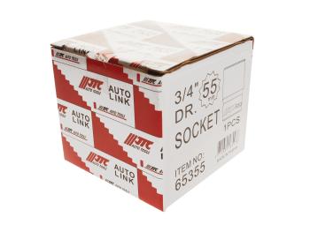 2 879 р. Головка торцевая 34 55мм 12-ти гранная L=76мм JTC JTC TOOLS CO., LTD jtc-65355  с доставкой в г. Кемерово. Увеличить фотографию 3