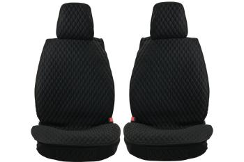 3 899 р. Каркасные накидки для сидений автомобиля из ткани Classic Ultra Черный Seintex 317786  с доставкой в г. Кемерово. Увеличить фотографию 1