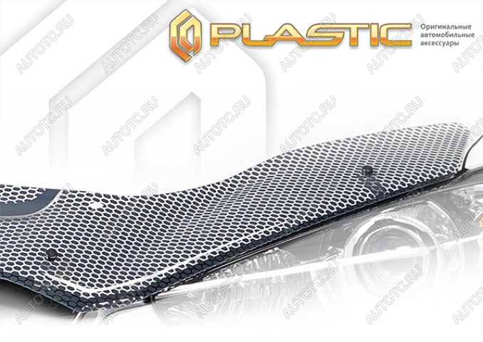 2 299 р. Дефлектор капота Серия Art графит CA Plastic на ВАЗ 2104  1984-2012  с доставкой в г. Кемерово