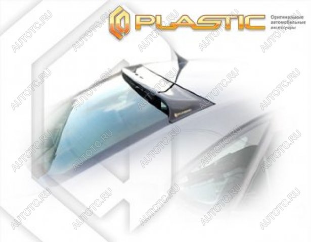 1 839 р. Козырек заднего стекла (американская версия) CA-Plastiс Toyota Camry XV50 дорестайлинг (2011-2014) (Classic полупрозрачный)  с доставкой в г. Кемерово