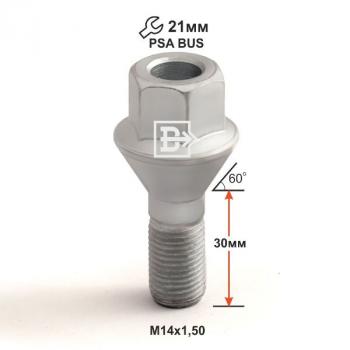 Б 214120D M14X1,50X30 Дакромет кл.21 PSA  214120 d