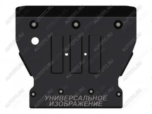 9 999 р. Защита МКПП (V- 2,1D МТ RWD) ALFECO  Mercedes-Benz Sprinter  W910 (2018-2025) (алюминий 4 мм)  с доставкой в г. Кемерово