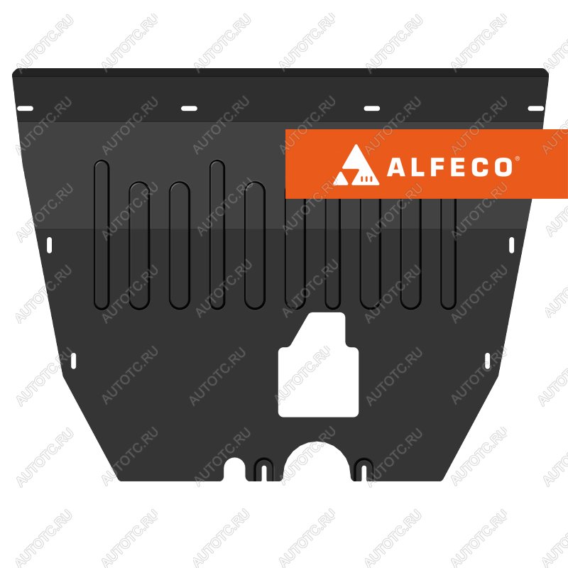 11 449 р. Защита картера и кпп (V-2.0 4WD) ALFECO  GAC GS8 (2023-2025) (алюминий 4 мм)  с доставкой в г. Кемерово
