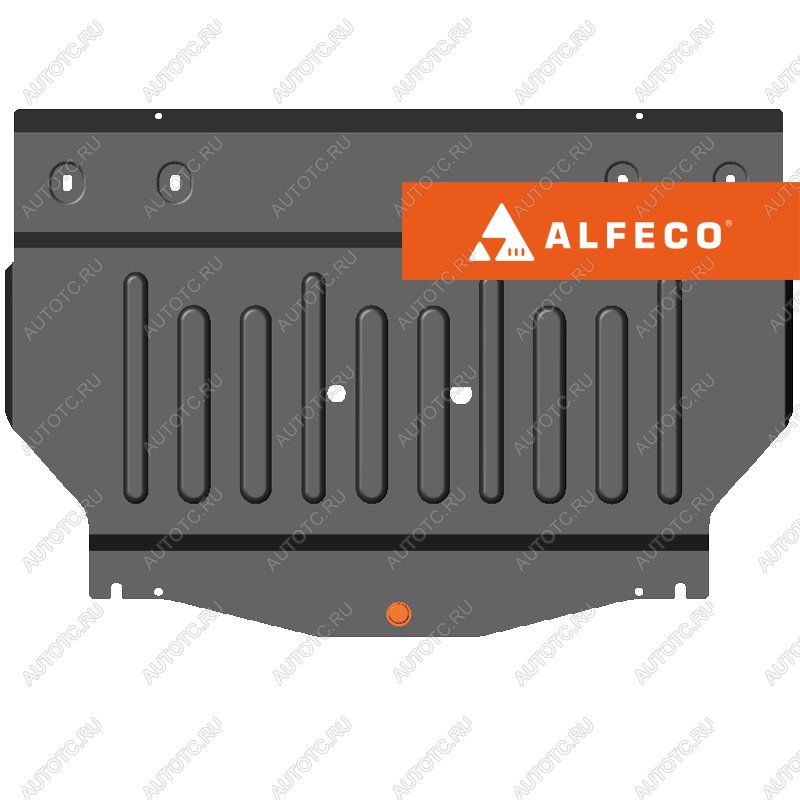 14 999 р. Защита картера и КПП (V-all) ALFECO Changan CS55 дорестайлинг (2017-2018) (алюминий 4 мм)  с доставкой в г. Кемерово