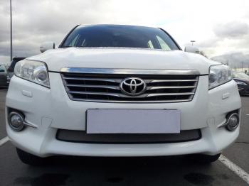 3 779 р. Защита радиатора Стрелка11 Стандарт  Toyota RAV4  XA30 (2010-2013) 5 дв. 2-ой рестайлинг, 5 дв. удлиненный 2-ой рестайлинг (хром)  с доставкой в г. Кемерово. Увеличить фотографию 2