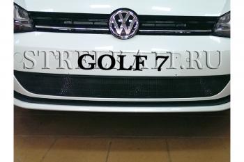 Защита радиатора Стрелка11 Стандарт Volkswagen Golf 7 дорестайлинг, хэтчбэк 5 дв. (2012-2017)
