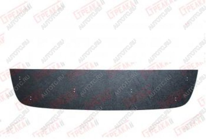 759 р. Зимняя заглушка решетки радиатора Стрелка11 Hyundai Santa Fe DM дорестайлинг (2012-2016) (черная)  с доставкой в г. Кемерово