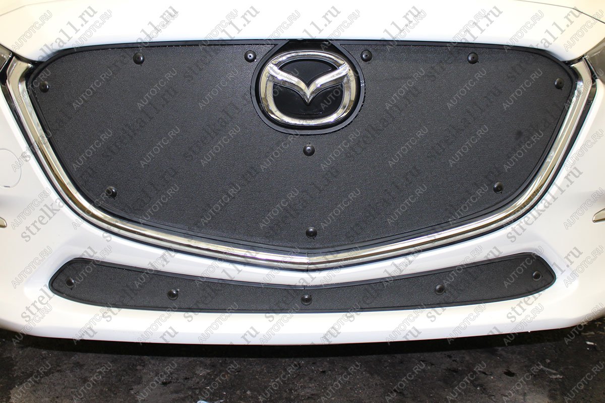 759 р. Зимняя заглушка решетки радиатора (низ) Стрелка11 Mazda 3/Axela BM рестайлинг седан (2016-2019) (черная) с доставкой в г. Кемерово Увеличить фотографию 1 759 р. Зимняя заглушка решетки радиатора (низ) Стрелка11 Mazda 3/Axela BM рестайлинг седан (2016-2019) (черная) с доставкой в г. Кемерово