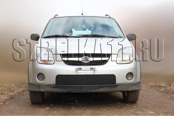 Зимняя заглушка решетки радиатора Стрелка11 Suzuki (Сузуки) Ignis (Игнис) (2003-2008) ()