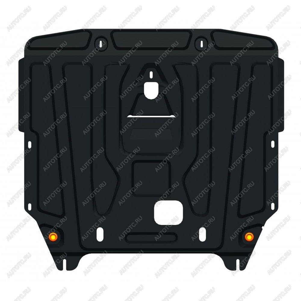 2 199 р. Защита раздатки (установка невозможна без ALF15602st) (V-2.5 DT) ALFECO Nissan NP300 (2008-2013) (сталь 2 мм)  с доставкой в г. Кемерово