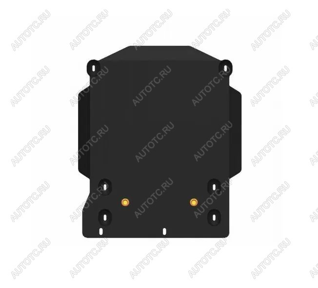 8 249 р. Защита КПП (V-0.7) ALFECO  Mitsubishi Pajero Mini  H53/H58 (1998-2012) (алюминий)  с доставкой в г. Кемерово