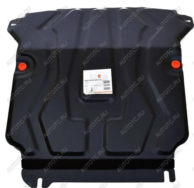 13 999 р. Защита радиатора и картера (V-2,5D) ALFECO  Nissan Navara  2 D40 (2004-2016) дорестайлинг, рестайлинг (алюминий 4 мм)  с доставкой в г. Кемерово