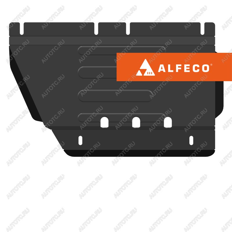 3 599 р. Защита РК (V-2,0 MT 4WD) ALFECO JAC T8 Pickup Double Cab (2018-2023) (сталь 2 мм)  с доставкой в г. Кемерово
