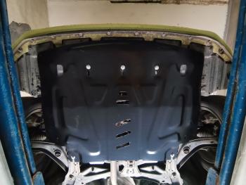 Защита картера и КПП (V-1,5 FWD) ALFECO Toyota Sienta XP170 1-ый рестайлинг (2018-2025)