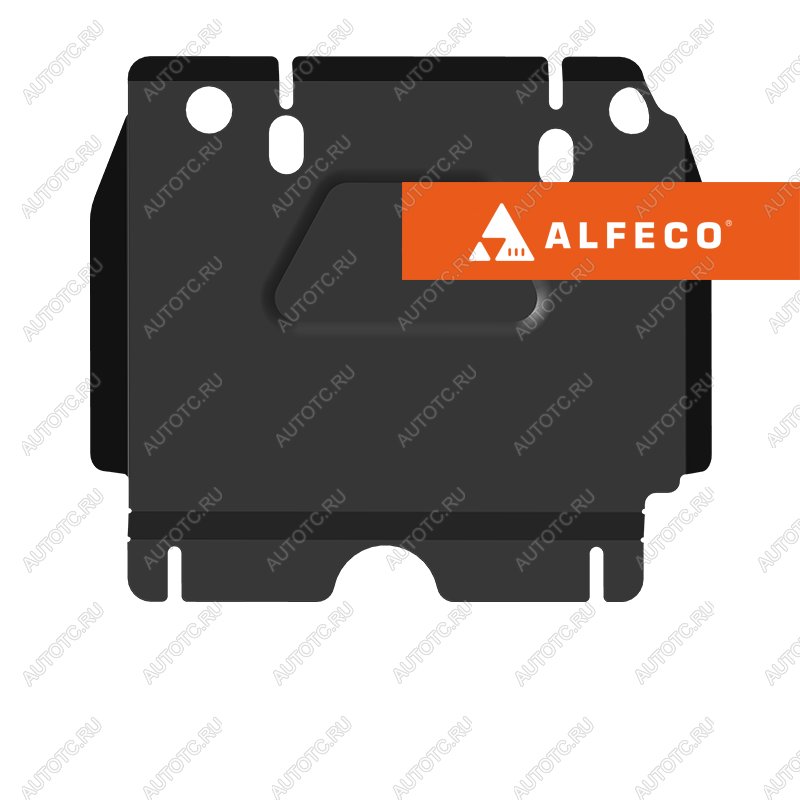7 449 р. Защита картера (V-2,0 MT 4WD) ALFECO  JAC T8 (2018-2023) Pickup Double Cab (алюминий 4 мм)  с доставкой в г. Кемерово