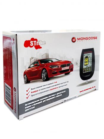8 989 р. Двусторонняя автомобильная сигнализация c диалоговым кодом и автозапуском Mongoose Strike    с доставкой в г. Кемерово. Увеличить фотографию 3