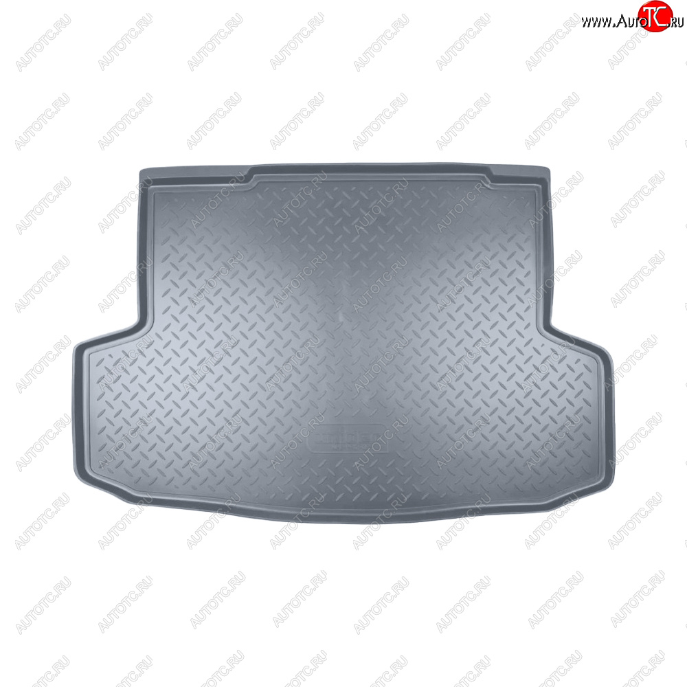 2 099 р. Коврик багажника Norplast Unidec  Chevrolet Aveo ( T200,  T250) (2002-2011), Ravon Nexia R3 (2016-2020) (Цвет: серый)  с доставкой в г. Кемерово