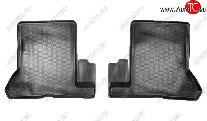 1 569 р. Коврики салонные Noplast (3D, 2 ряд)  Renault Dokker (2012-2025) (Черные)  с доставкой в г. Кемерово