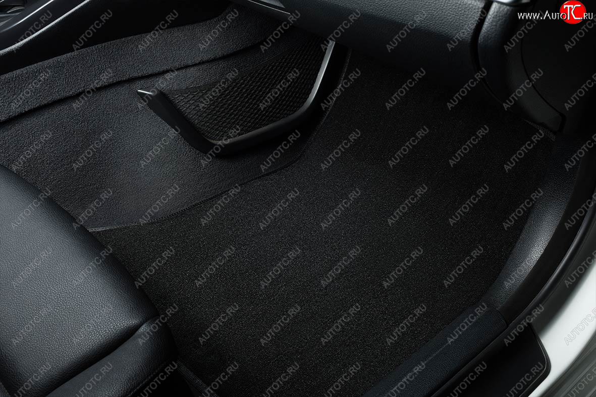 2 889 р. Коврики в салон SEINTEX LUX (ВОРС, комплект, 4WD)  Renault Duster  HM (2021-2024) рестайлинг (Цвет: черный)  с доставкой в г. Кемерово