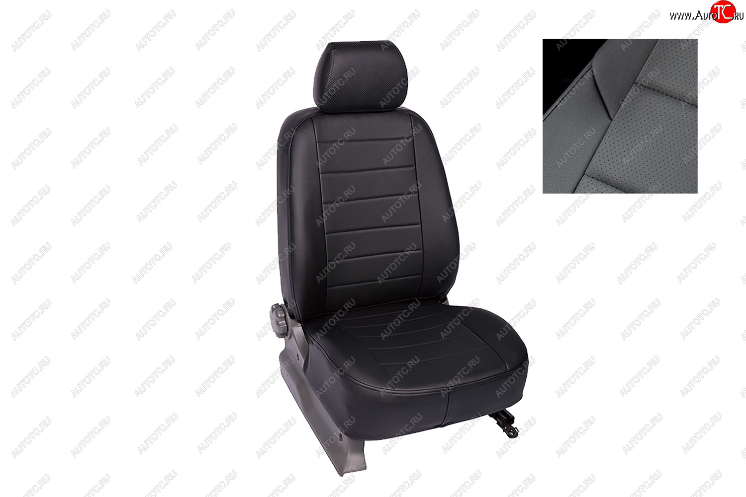 5 999 р. Чехлы для сидений Seintex (экокожа, LifeStyle, 40/60)  Renault Duster  HM (2021-2024) рестайлинг (Черный, вставка черная)  с доставкой в г. Кемерово