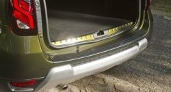 1 499 р. Защитная накладка на задний бампер RA v3 Renault Duster HS рестайлинг (2015-2021)  с доставкой в г. Кемерово. Увеличить фотографию 4