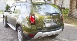 1 749 р. Защитная накладка на задний бампер RA v4 Renault Duster HS рестайлинг (2015-2021)  с доставкой в г. Кемерово. Увеличить фотографию 3