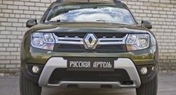 1 399 р. Защитная сетка решетки радиатора РА  Renault Duster  HS (2015-2021) рестайлинг  с доставкой в г. Кемерово. Увеличить фотографию 2