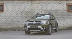 649 р. Зимняя заглушка решетки радиатора РА Renault Duster HS рестайлинг (2015-2021)  с доставкой в г. Кемерово. Увеличить фотографию 5