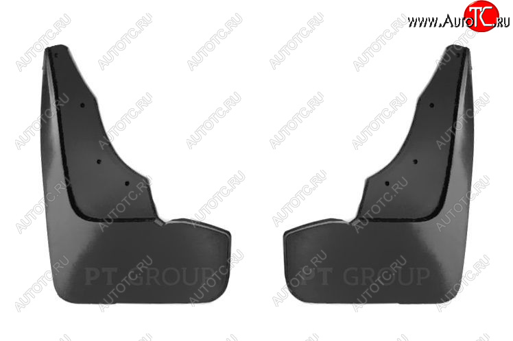 1 809 р. Брызговики Duster-Guard ПЕРЕДНИЕ широкие (2 шт.) RENAULT Duster 2012-2020  Renault Duster HS рестайлинг (2015-2021) (Передние)  с доставкой в г. Кемерово