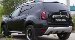 2 459 р. Защитная накладка на задний бампер RA Renault Duster HS рестайлинг (2015-2021)  с доставкой в г. Кемерово. Увеличить фотографию 3