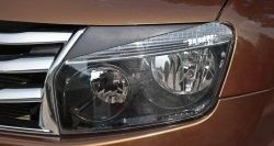 Реснички на фары RA Renault Duster  HS (2010-2021) дорестайлинг, рестайлинг
