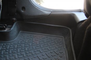 1 459 р. Накладки на ковролин АртФорм Renault Duster HS дорестайлинг (2010-2015) (Задние)  с доставкой в г. Кемерово. Увеличить фотографию 2