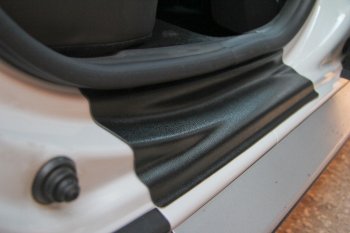 1 599 р. Комплект накладок в проем дверей Артформ (4 шт.) Renault Duster HS рестайлинг (2015-2021)  с доставкой в г. Кемерово. Увеличить фотографию 2