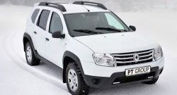 6 099 р. Комплект накладок на колёсные арки Petroil Tuning  Renault Duster  HS (2010-2015) дорестайлинг (Текстурная поверхность)  с доставкой в г. Кемерово. Увеличить фотографию 1