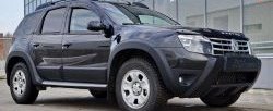 9 049 р. Накладки на арки крыльев Kart RS Renault Duster HS дорестайлинг (2010-2015) (Неокрашенные)  с доставкой в г. Кемерово. Увеличить фотографию 2