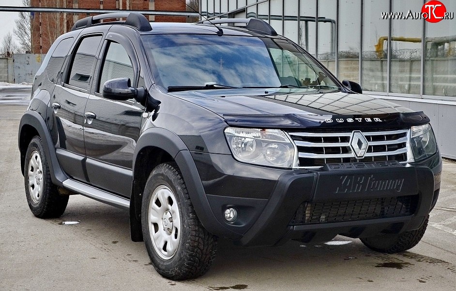 9 049 р. Накладки на арки крыльев Kart RS Renault Duster HS дорестайлинг (2010-2015) (Неокрашенные)  с доставкой в г. Кемерово