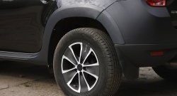 7 649 р. Накладки арок RA (комплект) Renault Duster HS дорестайлинг (2010-2015) (Поверхность шагрень)  с доставкой в г. Кемерово. Увеличить фотографию 3