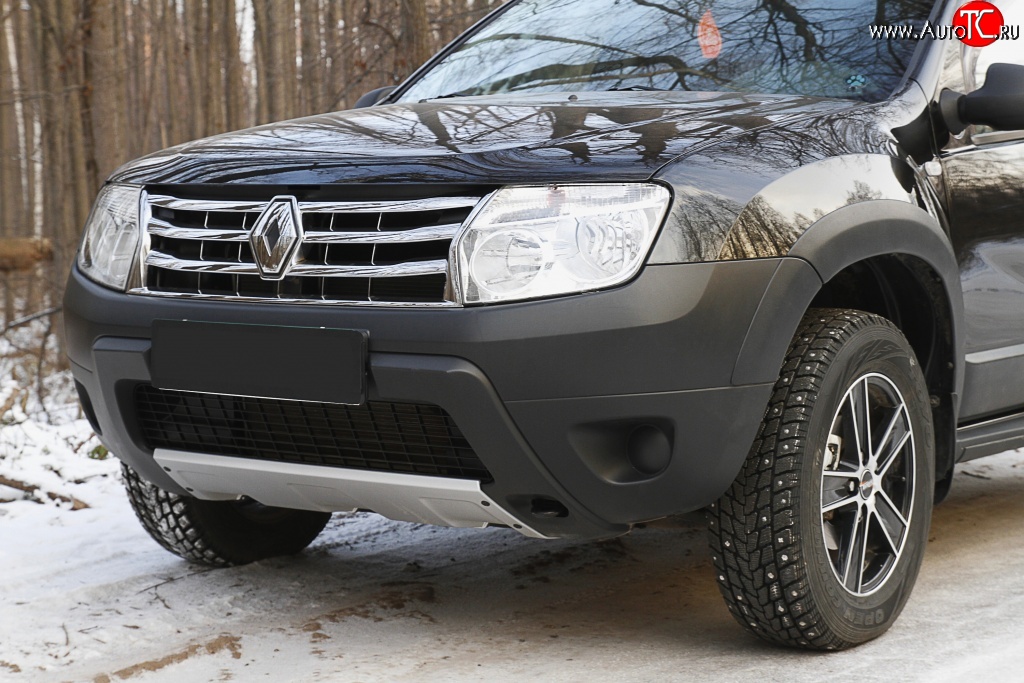 13 649 р. Расширители колесных арок с молдингами RA (комплект) Renault Duster HS дорестайлинг (2010-2015) (Поверхность шагрень)  с доставкой в г. Кемерово
