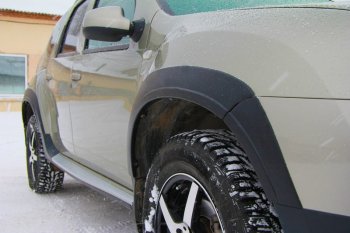 7 649 р. Накладки на колесные арки Артформ Renault Duster HS дорестайлинг (2010-2015)  с доставкой в г. Кемерово. Увеличить фотографию 3